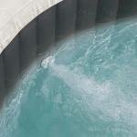 INTEX 4-PERSON ONYX BLACK OCTAGON COMBO SPA SET, (220-240Volt), Age 6+ - 28458