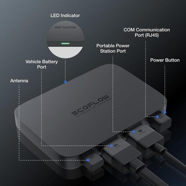 ECOFLOW EcoFlow 800W Alternator Charger - EF-Alternator charger