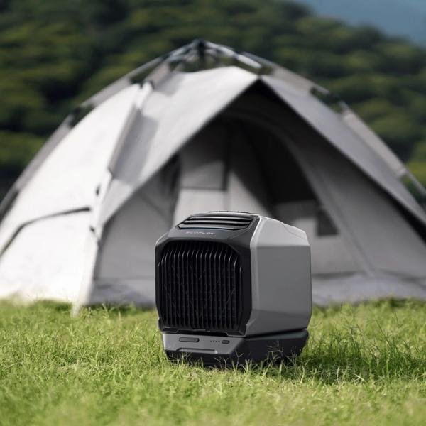 ECOFLOW Wave 2 Air Conditioner, Fastest Cooling and Heating, Using R290: 4 Ways to Charge - EF-WAVE200