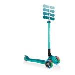 GLOBBER PRIMO FOLDABLE PLUS LIGHTS - EMERALD GREEN/NAVY BLUE