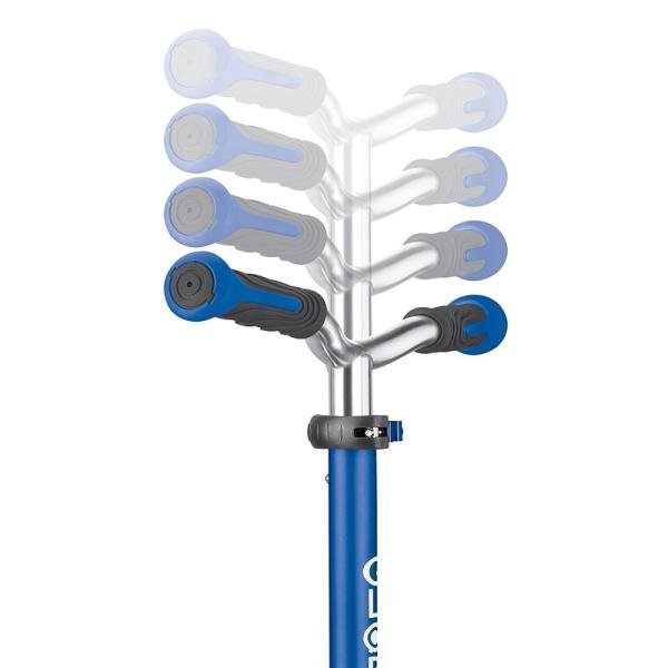 GLOBBER ELITE DELUXE LIGHTS SCOOTER - NAVY BLUE - 444-400