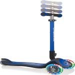 GLOBBER ELITE DELUXE LIGHTS SCOOTER - NAVY BLUE - 444-400