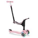 GLOBBER GO•UP SPORTY LIGHTS SCOOTER - PASTEL PINK