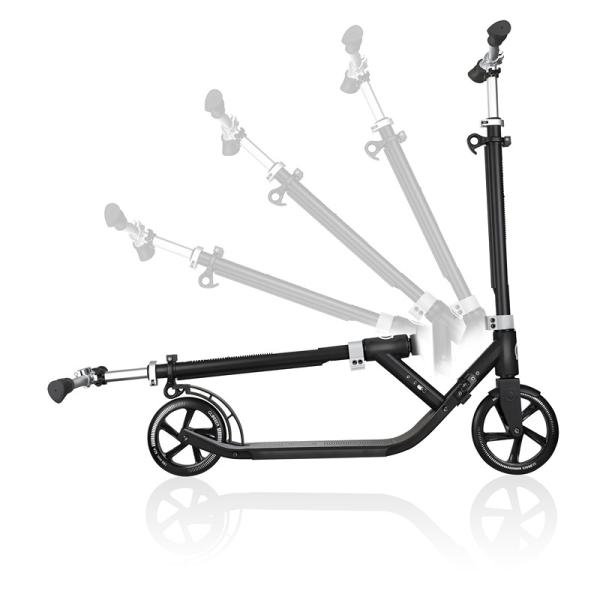 GLOBBER ONE NL 205-180 DUO SCOOTER - LEAD GREY - 474-102