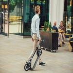 GLOBBER ONE NL 205 SCOOTER - CHARCOAL GREY/BLACK - 477-100