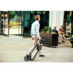 GLOBBER ONE NL 205 DELUXE SCOOTER - TITANIUM/ CHARCOAL GREY - 478-100