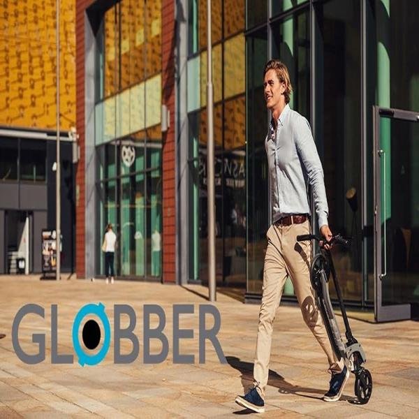 GLOBBER ONE K 180 W/O BRAKE SCOOTER - LIME GREEN