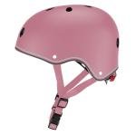 GLOBBER KIDS HELMET LIGHTS XS/S (48-53cm) - DEEP PASTEL PINK