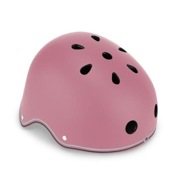 GLOBBER KIDS HELMET LIGHTS XS/S (48-53cm) - DEEP PASTEL PINK