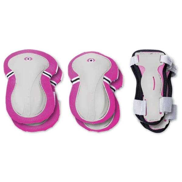 GLOBBER JUNIOR PROTECTIVES XS - DEEP PINK