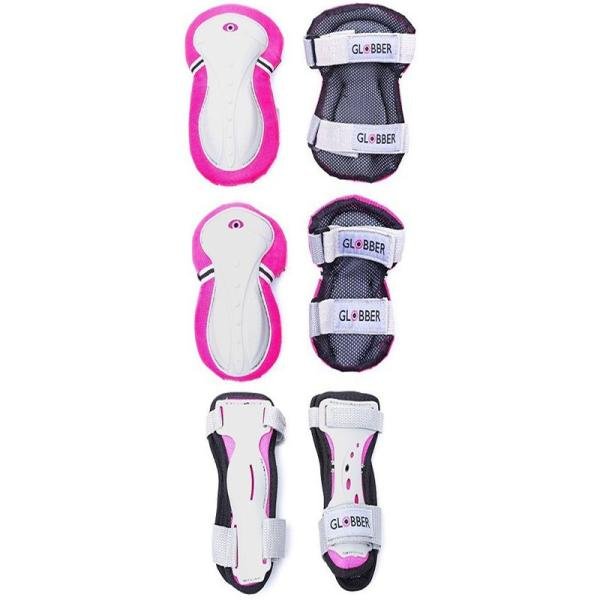 GLOBBER JUNIOR PROTECTIVES XS - DEEP PINK