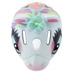 GLOBBER HELMET ANIMAL (49-55CM ) - UNICORN WHITE