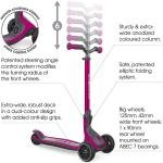 GLOBBER ULTIMUM SCOOTER - DEEP PINK - 612-110
