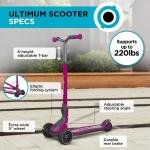 GLOBBER ULTIMUM SCOOTER - DEEP PINK - 612-110