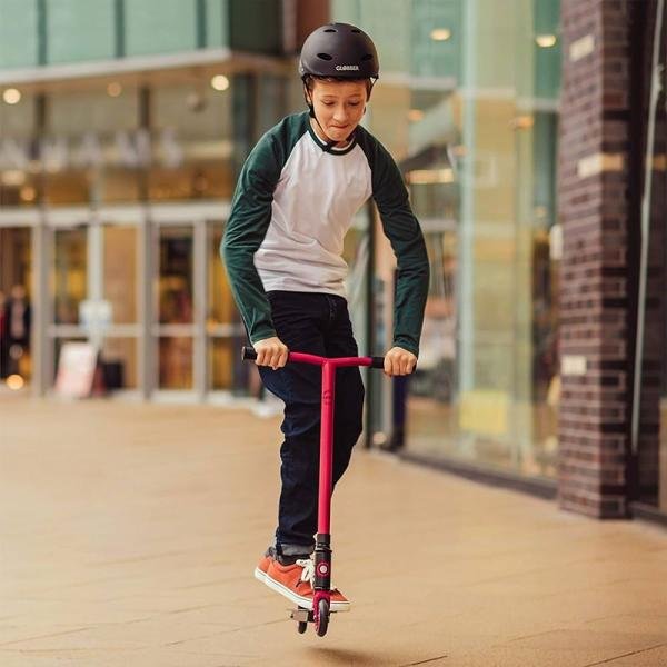 GLOBBER GS 360 STUNT SCOOTER - BLACK/RED - 620-102