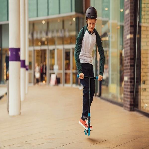 GLOBBER GS 360 STUNT SCOOTER - BLACK/LIME GREEN - 620-106