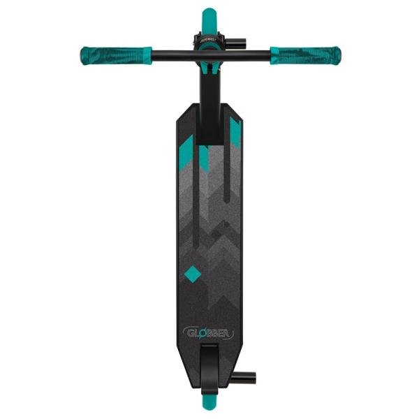 GLOBBER GS 540 STUNT SCOOTER - BLACK/TEAL - 622-105-3