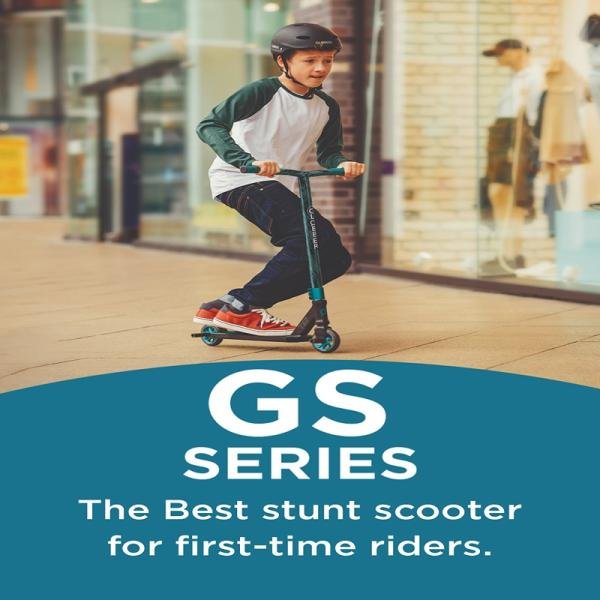GLOBBER GS 540 STUNT SCOOTER - BLACK/TEAL - 622-105-3