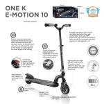 GLOBBER ONE K E-MOTION 10 ELECTRIC SCOOTER - SKY BLUE/BLACK - 650-101-4