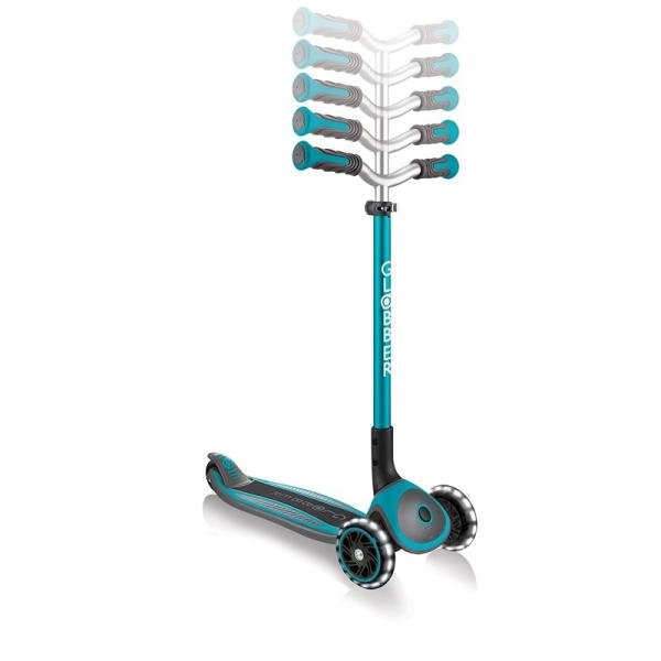 GLOBBER MASTER LIGHTS SCOOTER - TEAL - 662-105