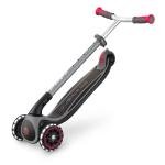GLOBBER MASTER LIGHTS SCOOTER - BLACK/RED - 662-120