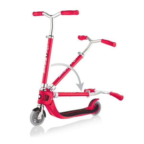 GLOBBER FLOW 125 FOLDABLE SCOOTER - FUSHIA