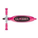 GLOBBER FLOW FOLDABLE JUNIOR LIGHTS SCOOTER - FUCHSIA