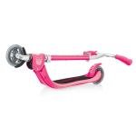 GLOBBER FLOW FOLDABLE JUNIOR LIGHTS SCOOTER - PASTEL PINK