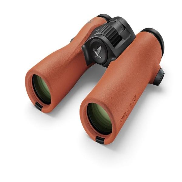 SWAROVSKI NL Pure 10x32 Binocular - Orange, 132 m (144.4 yds) field of view at a distance of 1,000 m (1,093.6 yds)
