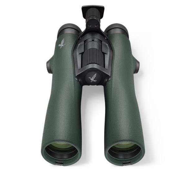 SWAROVSKI NL Pure 10x42 Binocular - Green, 133 m (145.5 yds) field of view at a distance of 1,000 m (1,093.6 yds).