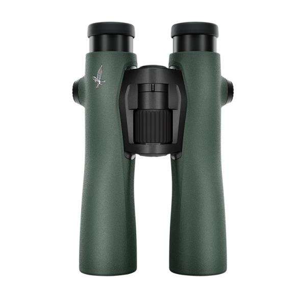 SWAROVSKI NL Pure 12x42 Binocular - Green, 113 m (123.6 yds) field of view at a distance of 1,000 m (1,093.6 yds).