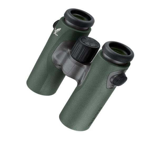 SWAROVSKI CL Companion 10x30 Binocular - Green, Large field of view: 108 m/1,000 m (324 ft/1,000 yds)
