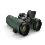 SWAROVSKI NL Pure 10X32 Binocular - Green, 132 m (144.4 yds) field of view at a distance of 1,000 m (1,093.6 yds).