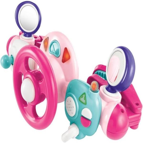ELC DWALL L&S BUGGY DRIVER PINK B/O - 147697
