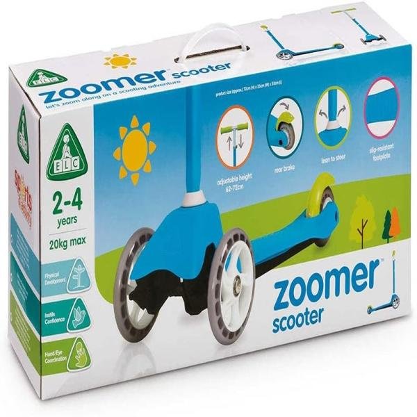 ELC OUTDOOR JNR SCOOTER 3IN1 BLUE. - 200309
