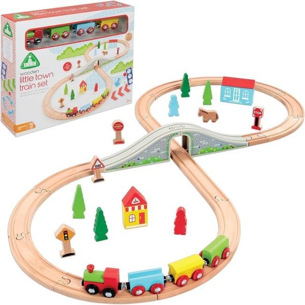 ELC WOODEN FIGURE 8 TRAIN SET - 200412