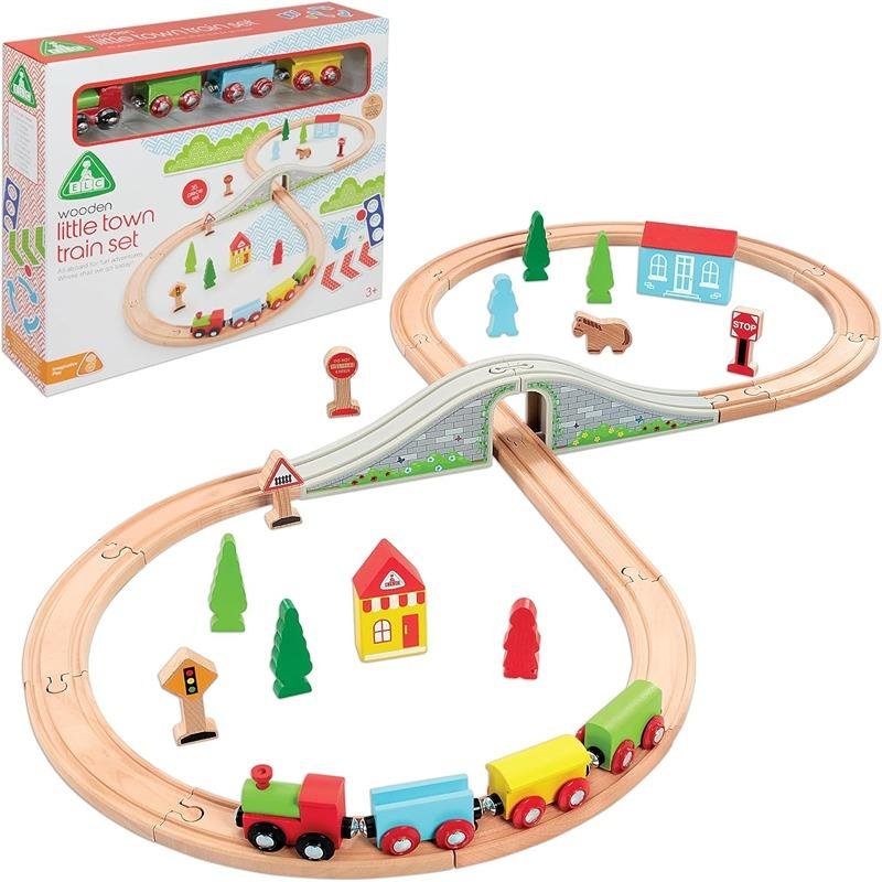 ELC WOODEN FIGURE 8 TRAIN SET - 200412