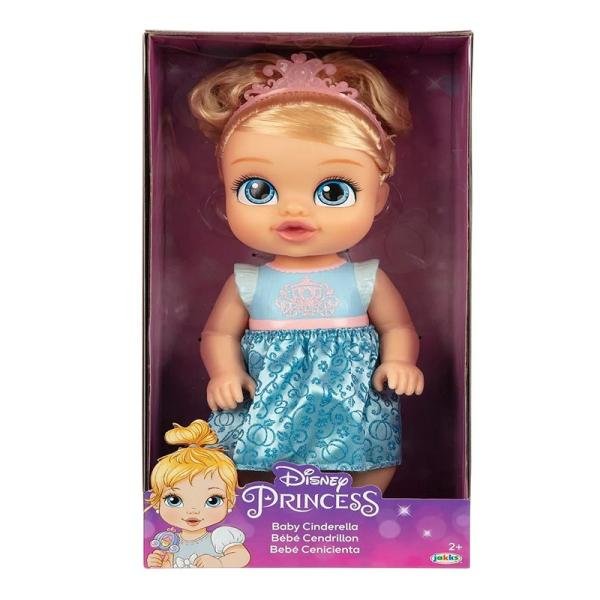 JAKKS DPRINCESS BABY VALUE DOLL 12" 6ASST - 217654
