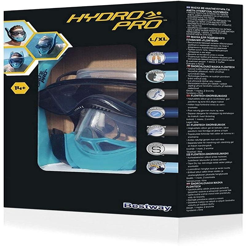 Bestway BWAY HYDROPRO SEACLEAR SNORK MASK L/XL - 24058
