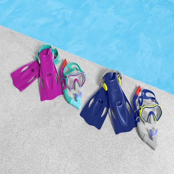 Bestway BWAY HYDROSWIM FIREFISH SNORKEL SET - 25046