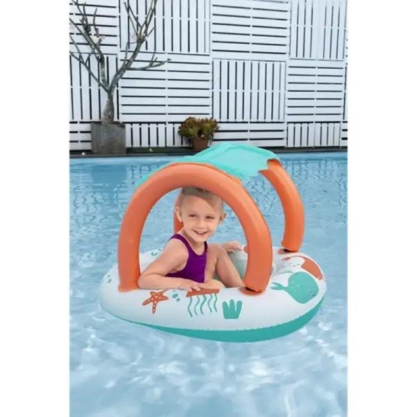 Bestway BWAY UVCARE BABYSEAT SEA ANIMALS 84X67 - 34203