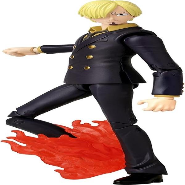 BANDAI ANIME HEROES ONE PIECE SANJI 7" - 36933
