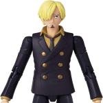 BANDAI ANIME HEROES ONE PIECE SANJI 7" - 36933