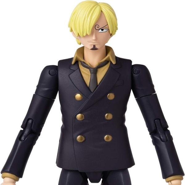 BANDAI ANIME HEROES ONE PIECE SANJI 7" - 36933