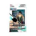 BANDAI ANIME HEROES ONEPIECE R.ZORO 3SWORD 6.5" - 37052