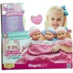 TOYPRO BABY AMOURA LOVABLE TRIPLETS B/O 14" - 3883