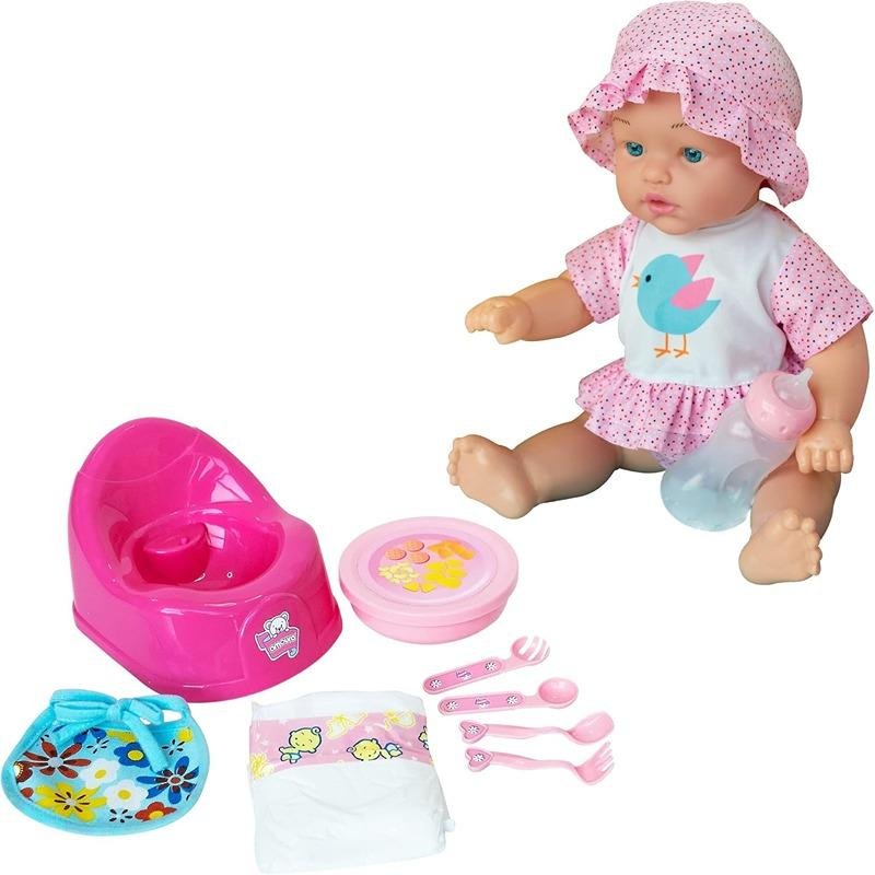 TOYPRO BABY AMOURA DOLL&WET B/O 18" - 4008