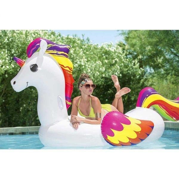 Bestway BWAY RIDER SUPERSIZED UNICORN 224X164 - 41113BW