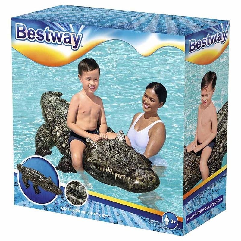 Bestway BWAY RIDER REALISTIC REPTILE 193X94CM - 41478