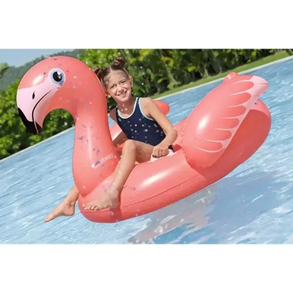 Bestway BWAY RIDER FANCY FLAMINGO 138X107 - 41525